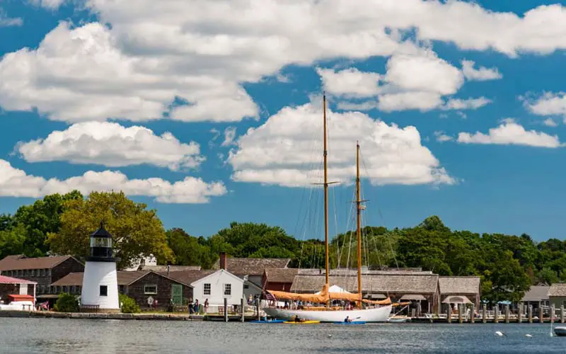 The Mystic Seaport Museum in CT.