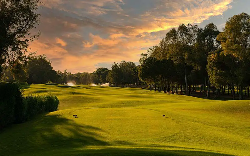 A golf course in CT. 