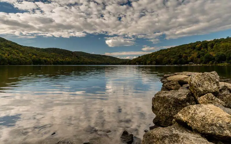 A lake in CT.