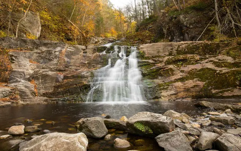 Picture of Kent Falls, a wonderful waterfall in CT.