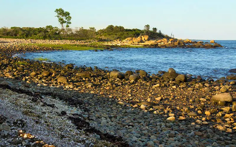 Hammonasset Beach State Park, a popular beach in Madison, CT.